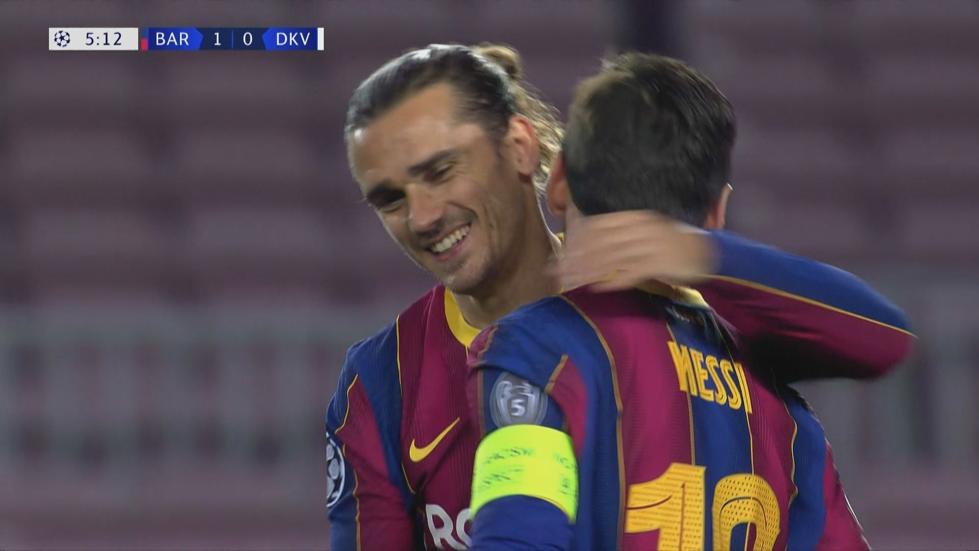 歐聯　巴塞羅那2:1基輔戴拿模