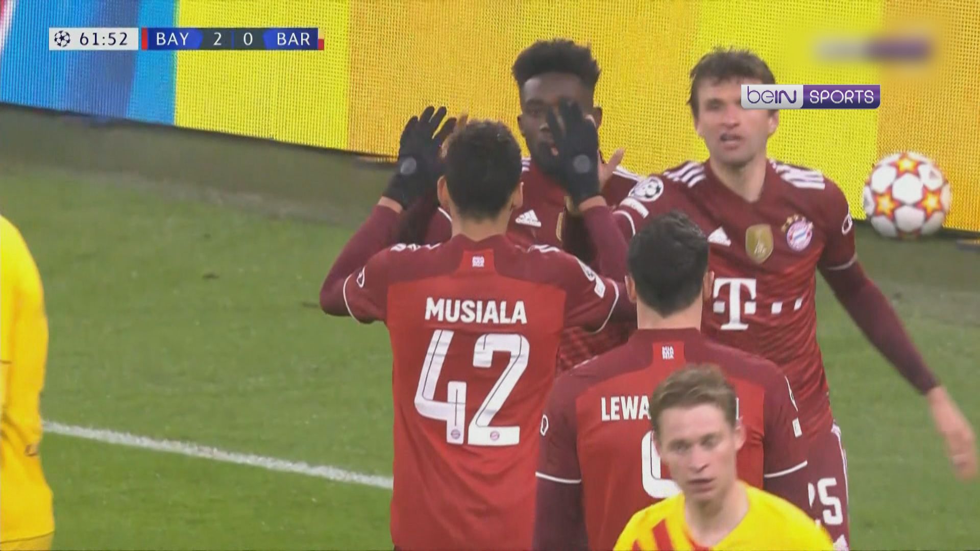 歐聯E組　拜仁慕尼黑3:0巴塞羅那