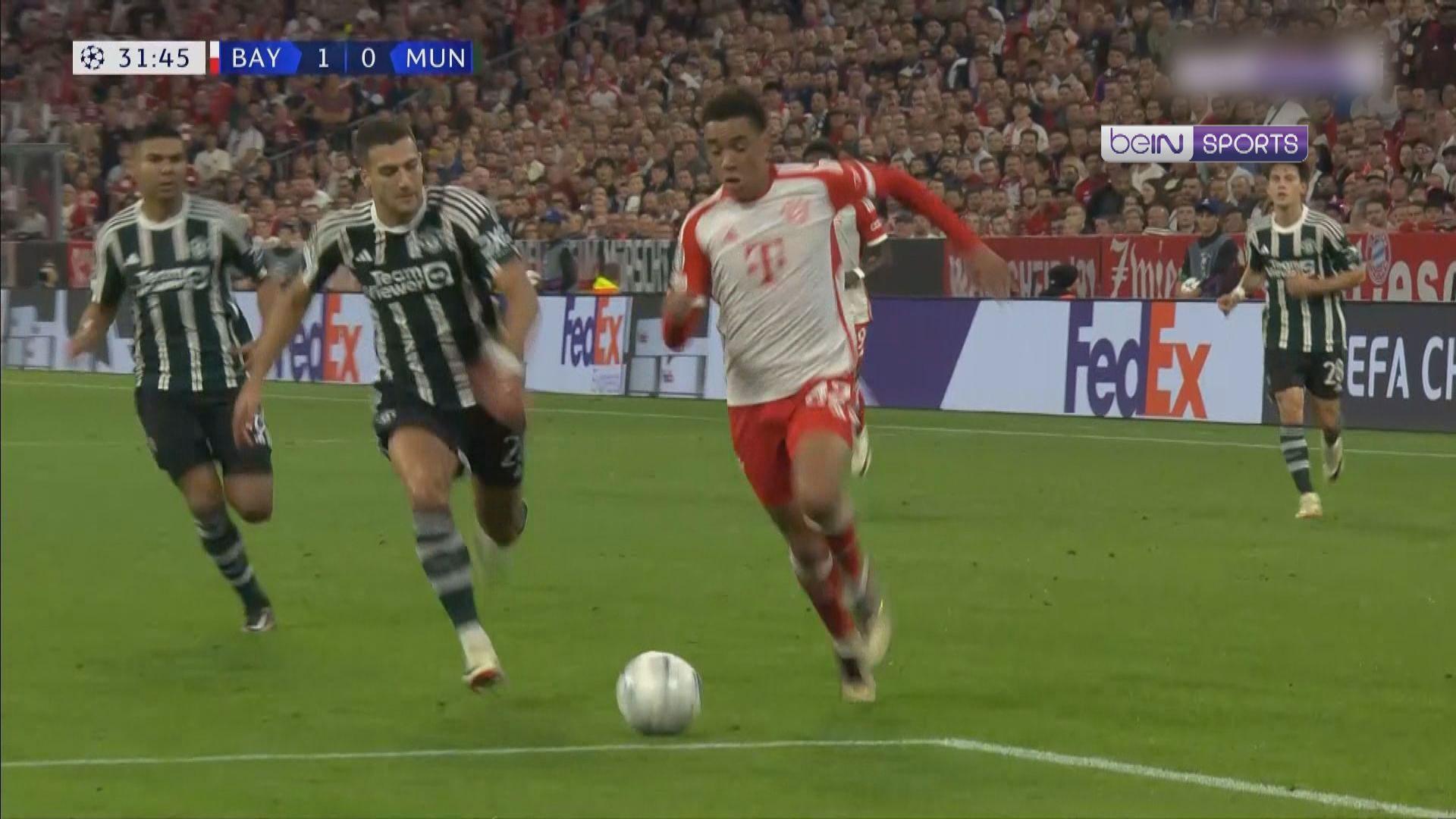 歐聯 拜仁慕尼黑 4:3 曼聯