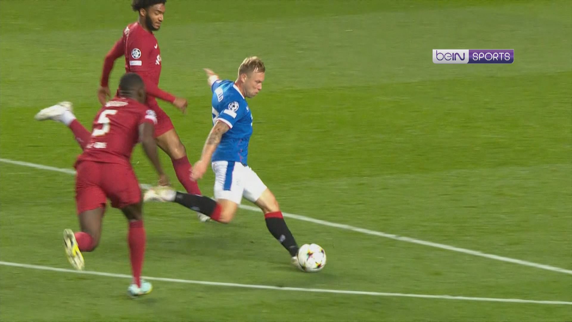 歐聯A組　格拉斯哥流浪1:7利物浦