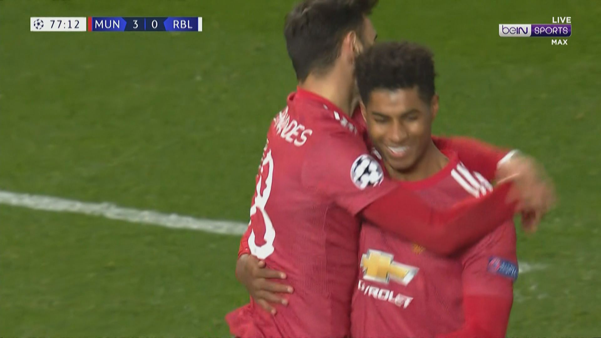 歐聯　曼聯5:0萊比錫