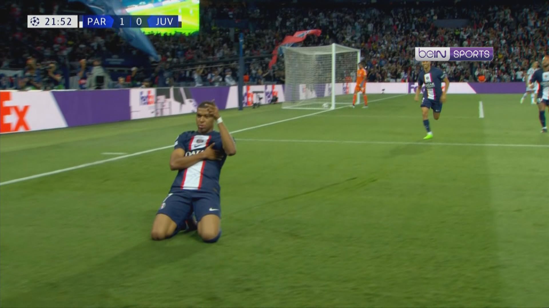 歐聯　巴黎聖日耳門2:1祖雲達斯