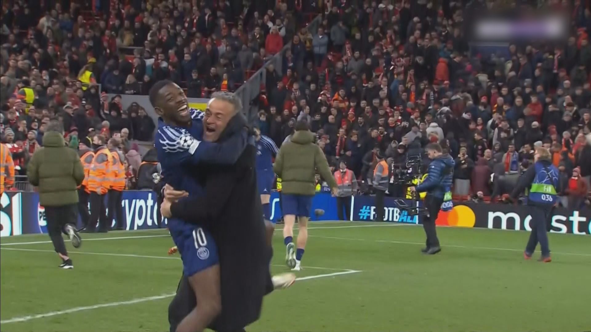 歐聯十六強　利物浦 0:1 巴黎聖日耳門(兩回合1:1，十二碼1:4)