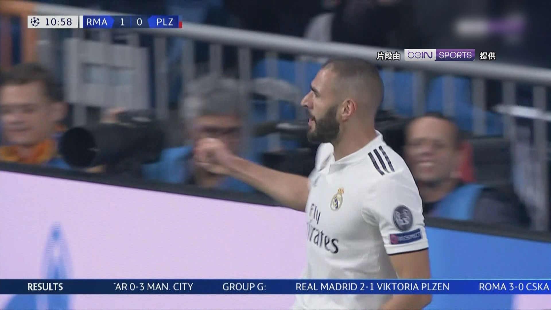 歐聯　皇家馬德里2:1柏辛域陀尼亞