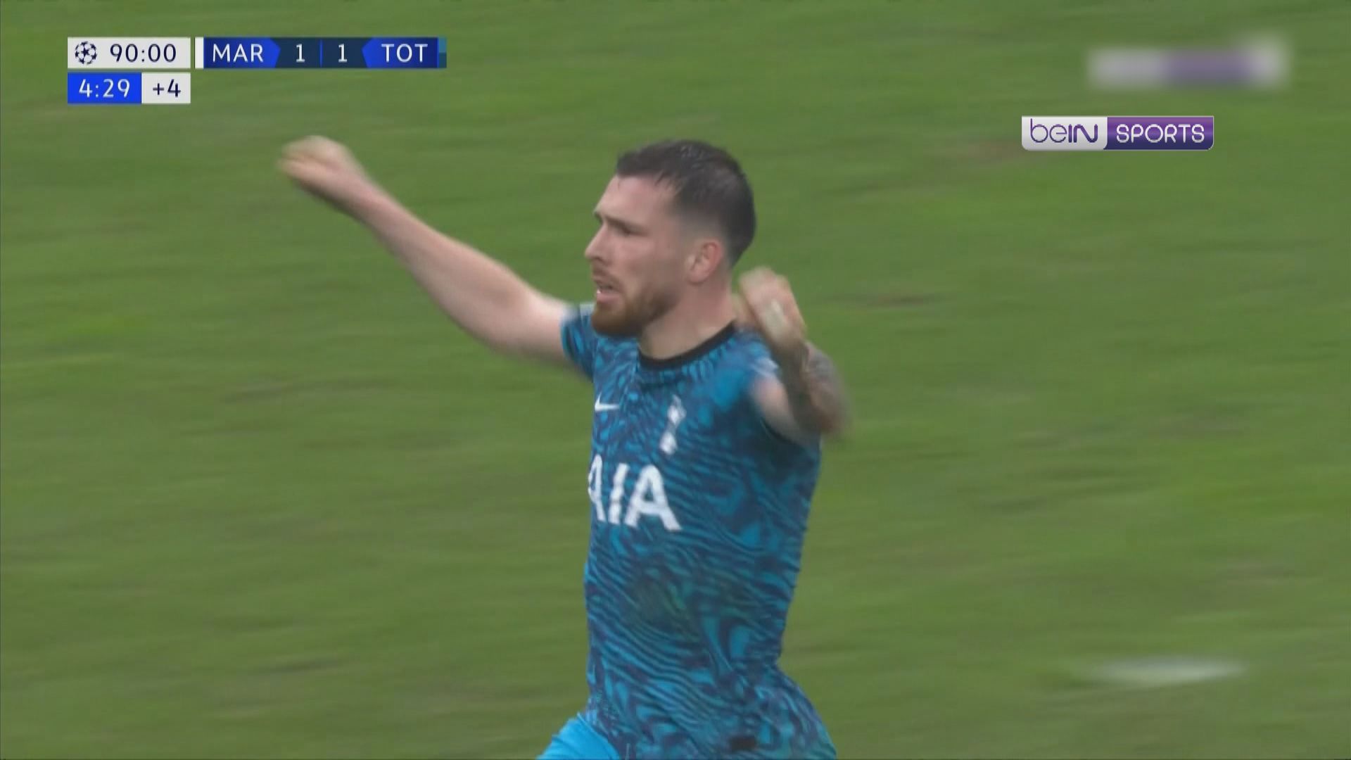 歐聯　馬賽1:2熱刺