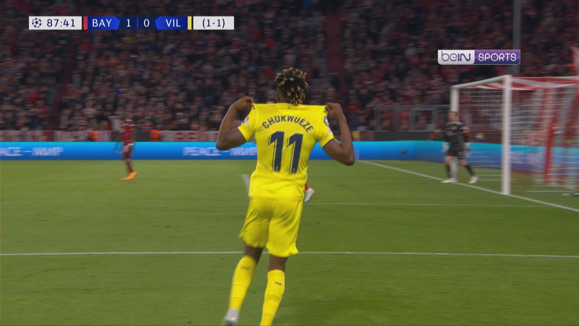 歐聯　維拉利爾總比數2比1淘汰拜仁慕尼黑