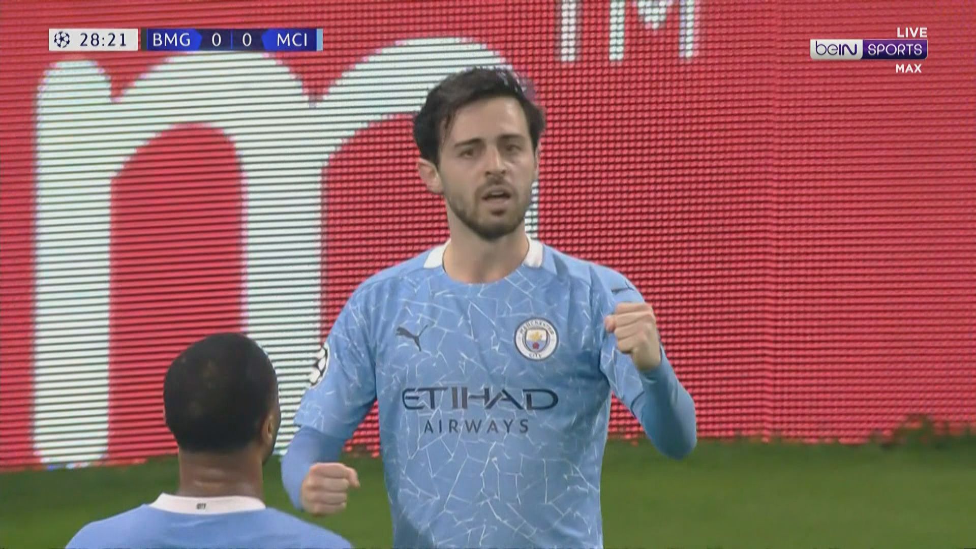 歐聯　慕遜加柏0:2曼城