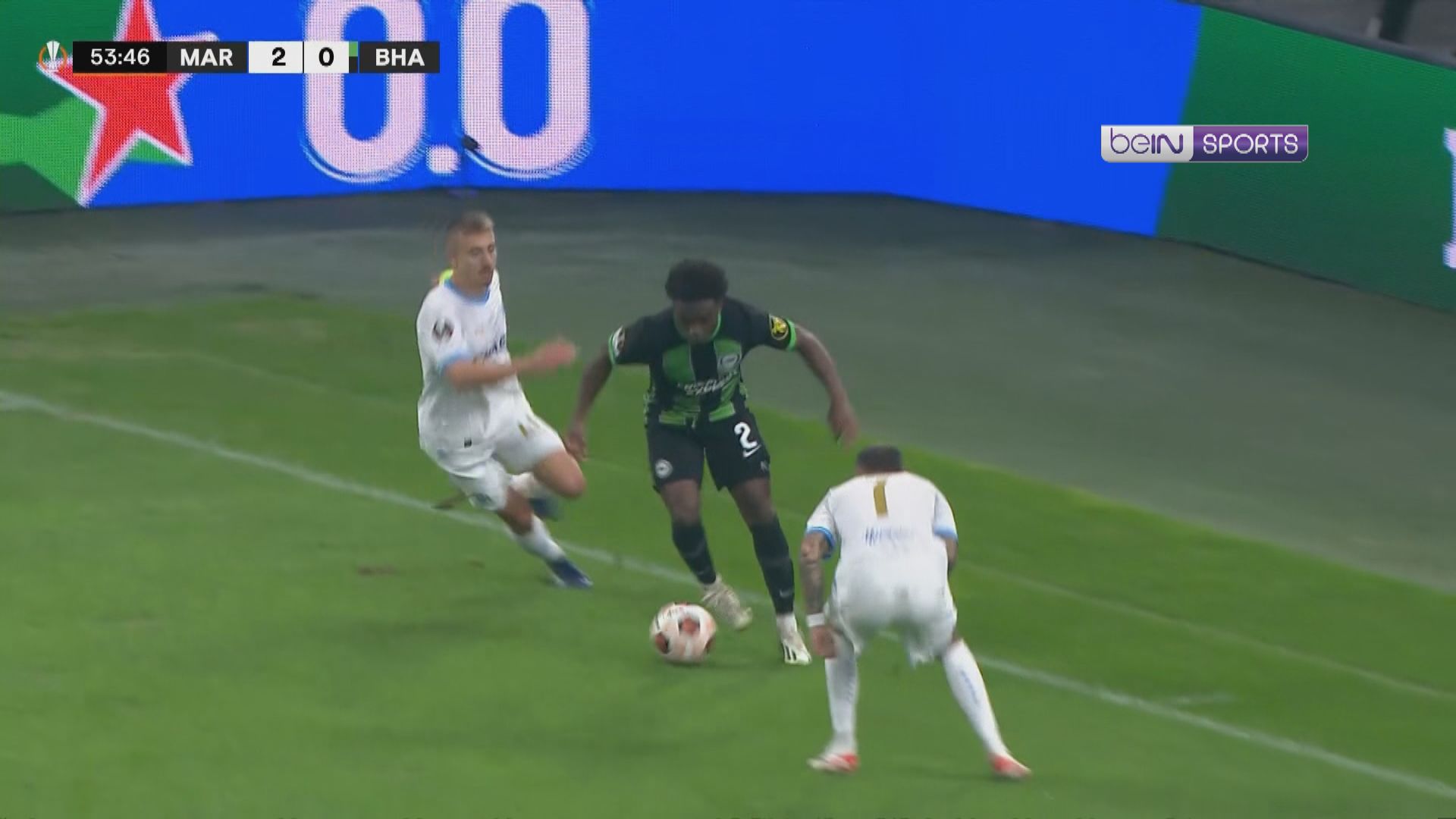 歐霸盃B組 馬賽2:2白禮頓