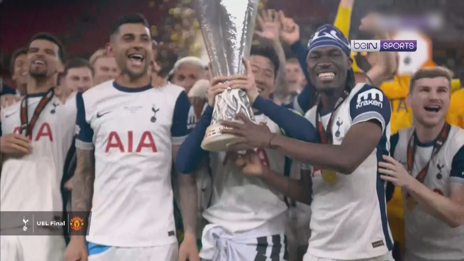 歐霸決賽｜熱刺一球挫曼聯捧盃破17年錦標荒　奪來季歐聯席位兼出戰歐洲超級盃