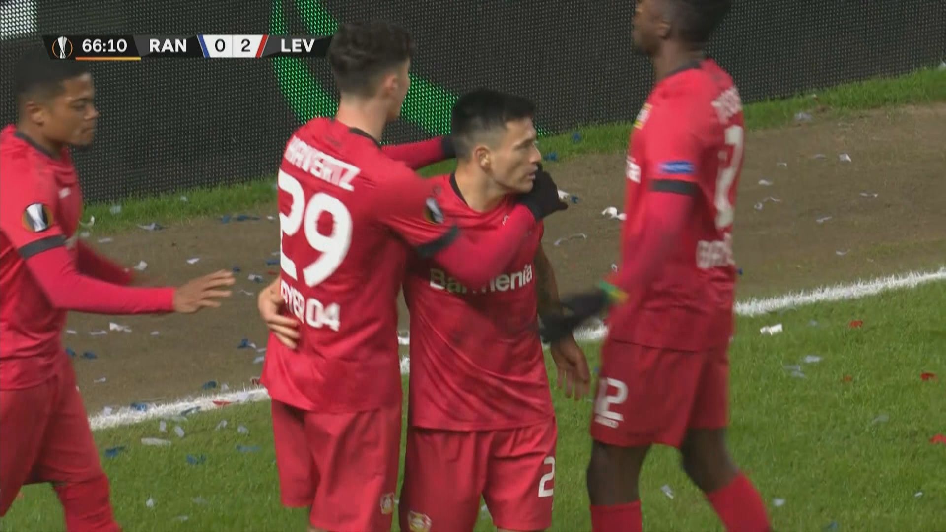 歐霸盃　三支德甲球隊當中僅利華古遜勝出