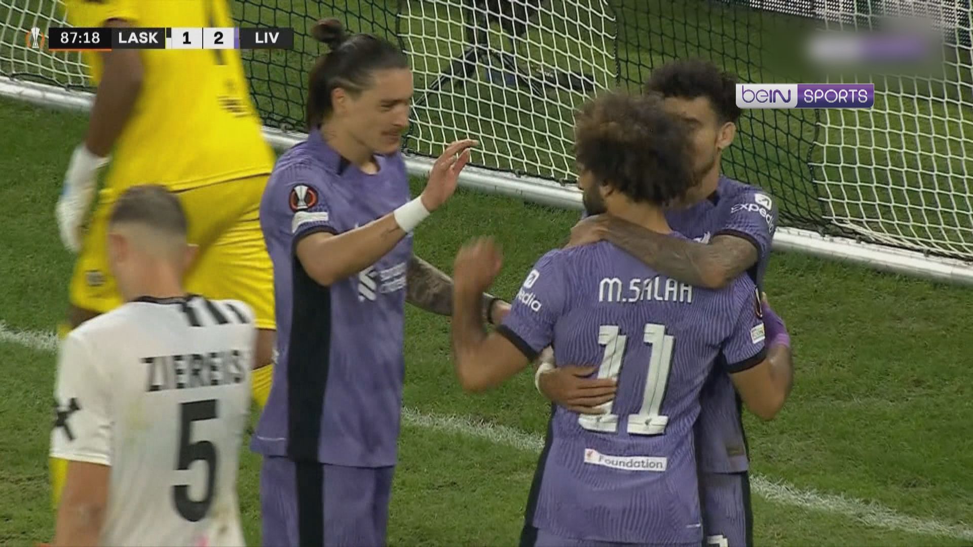 歐霸盃E組 連斯體育會 1:3 利物浦