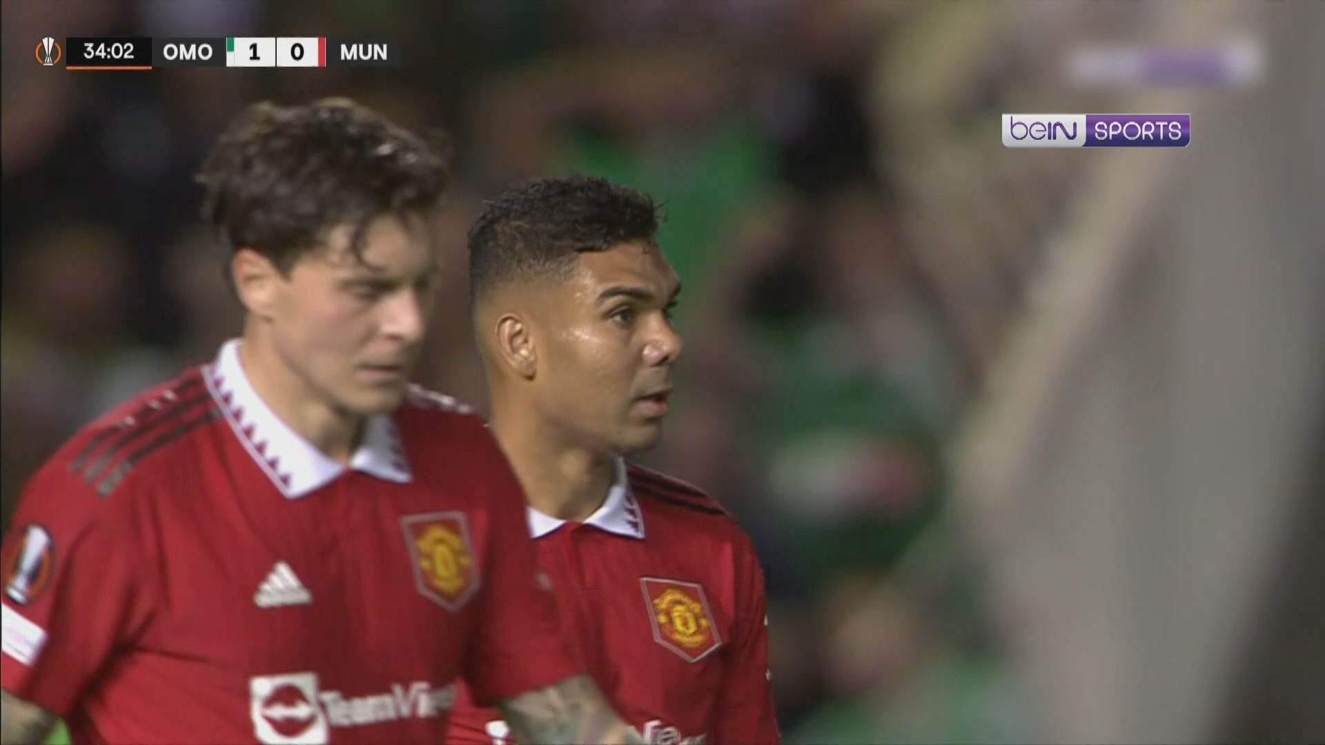 歐霸E組　奧莫尼亞2:3曼聯