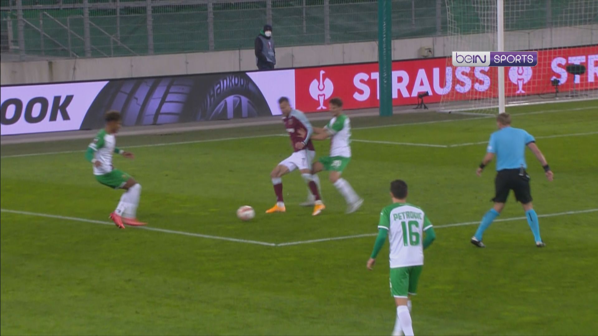 歐霸盃H組　維也納迅速0:2韋斯咸