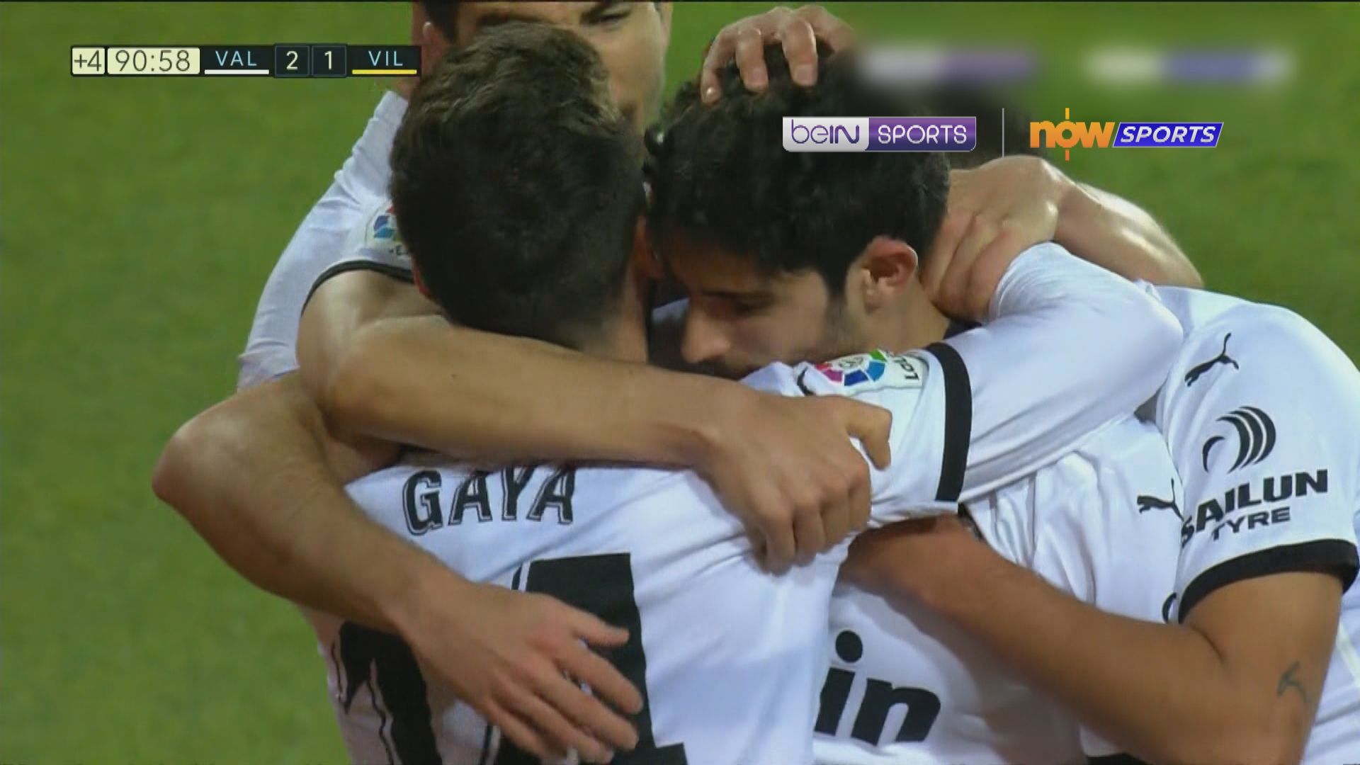 西甲　華倫西亞 2:1 維拉利爾