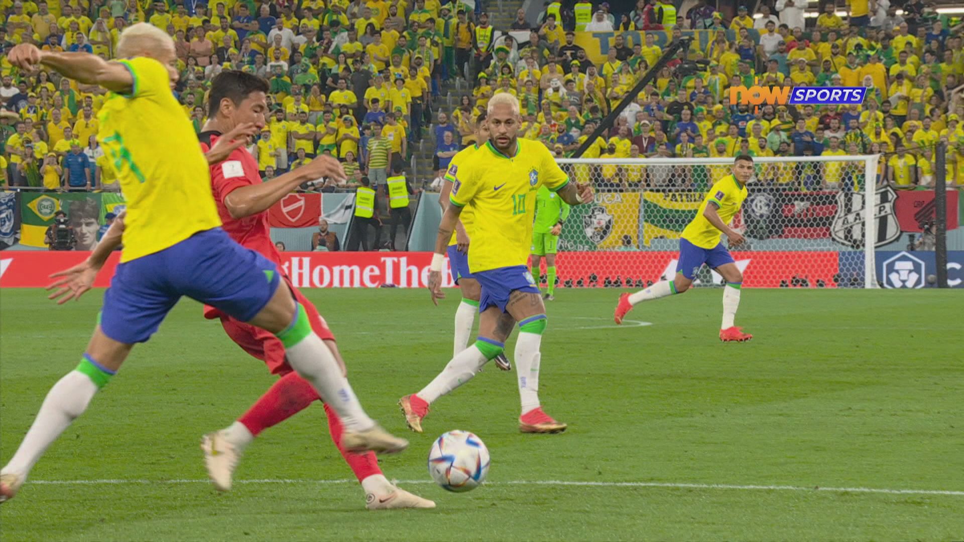 世界盃十六強　巴西4：1南韓