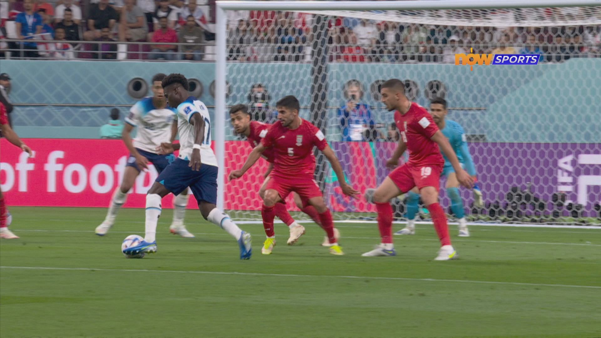 世界盃B組　英格蘭6：2伊朗