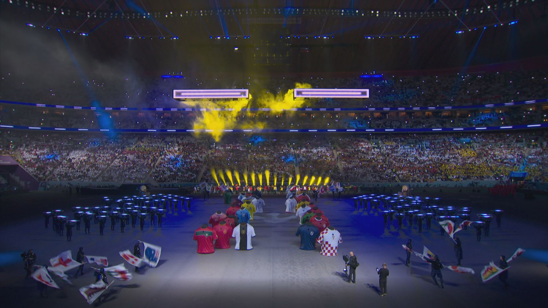 卡塔爾世界盃開幕禮在拜特球場舉行