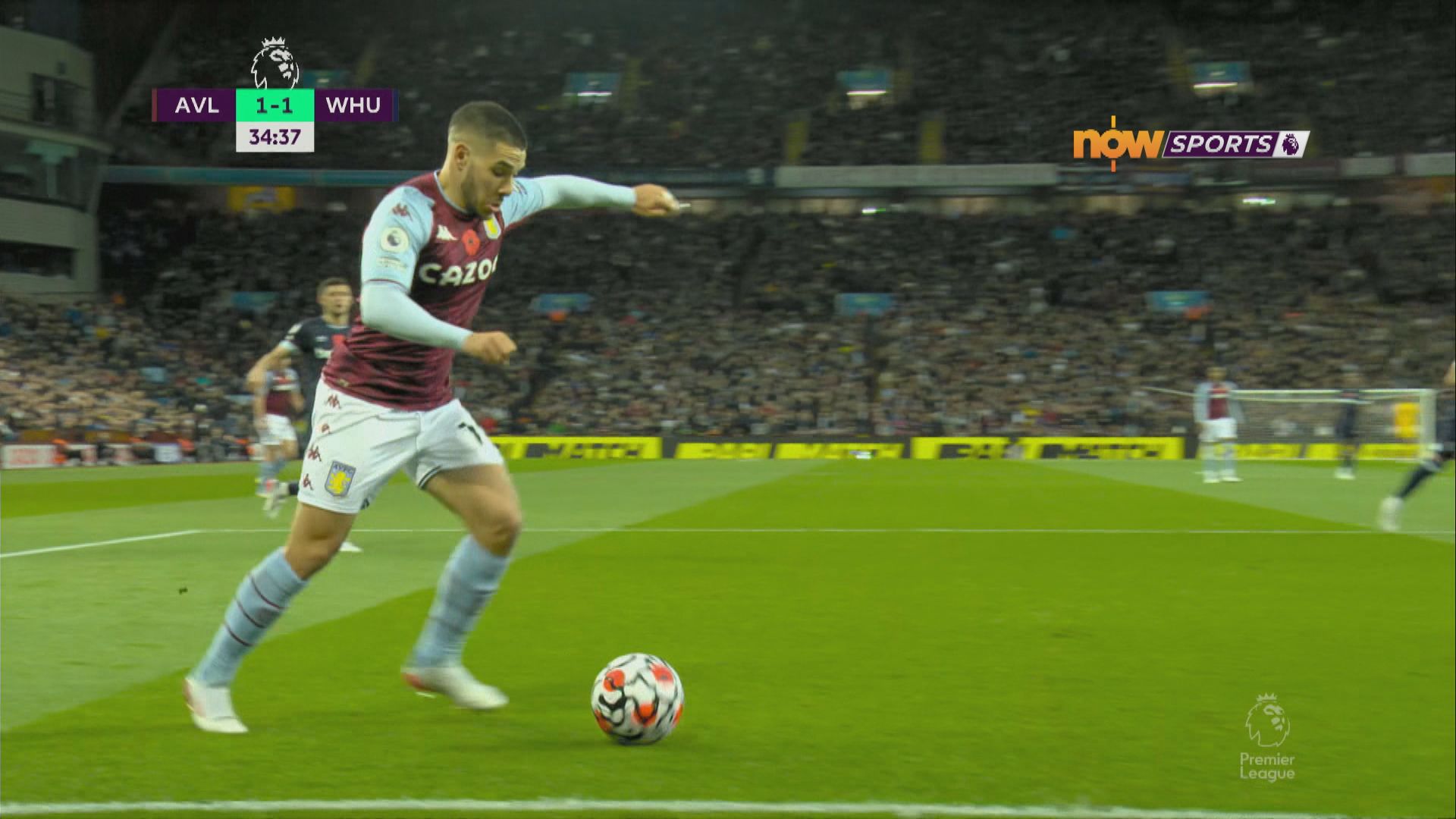 英超　阿士東維拉1:4韋斯咸