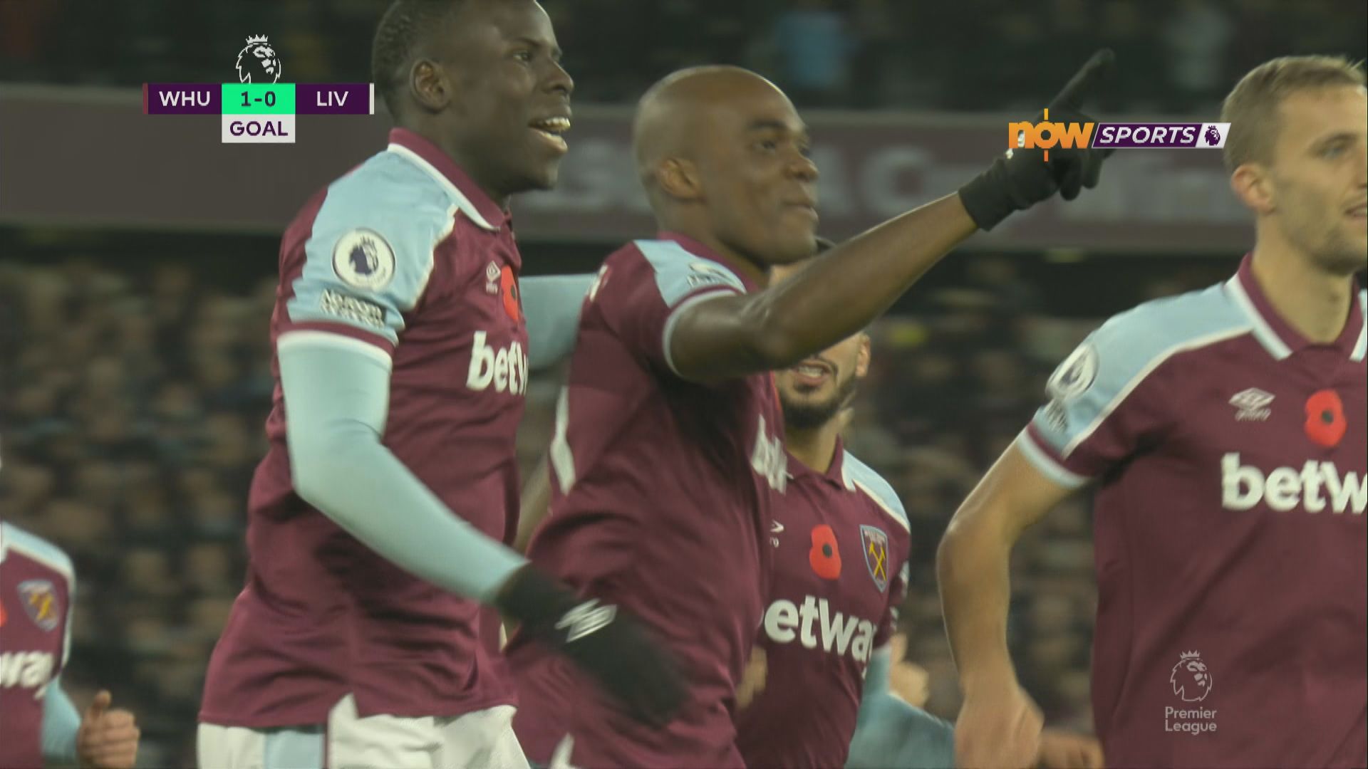 英超　韋斯咸3：2利物浦