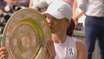 絲維雅迪克贏安妮絲兩盤6比0　溫網女單首度封后