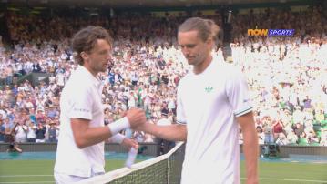 溫網　施華利夫苦戰五盤負連達克利殊　男單首圈出局