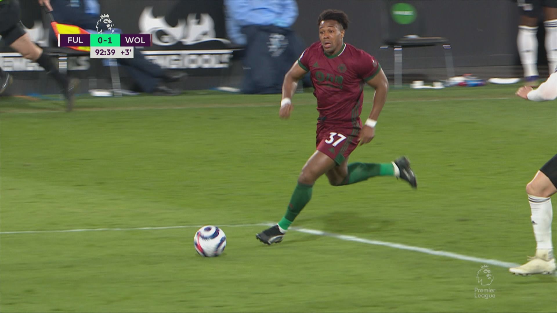 英超　富咸0:1狼隊