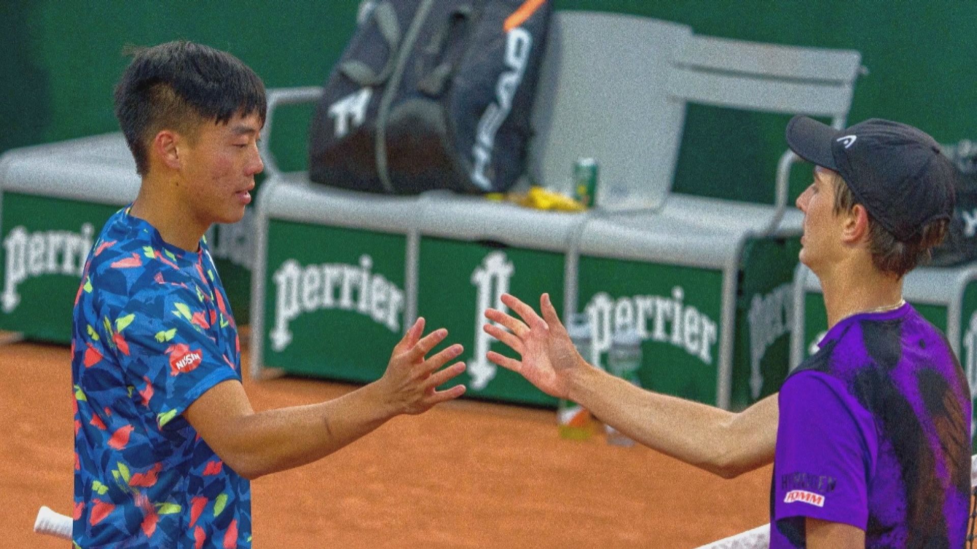 法網青年組　黃澤林男雙十六強止步