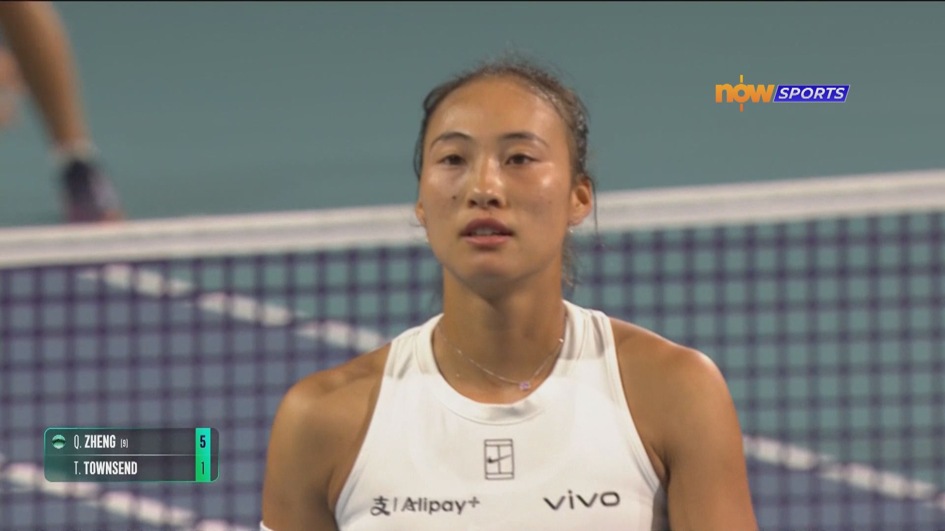 邁阿密網球賽　鄭欽文挫唐辛打入十六強