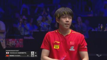 乒乓球美國大滿貫　王楚欽直落四局擊敗張本智和男單奪冠