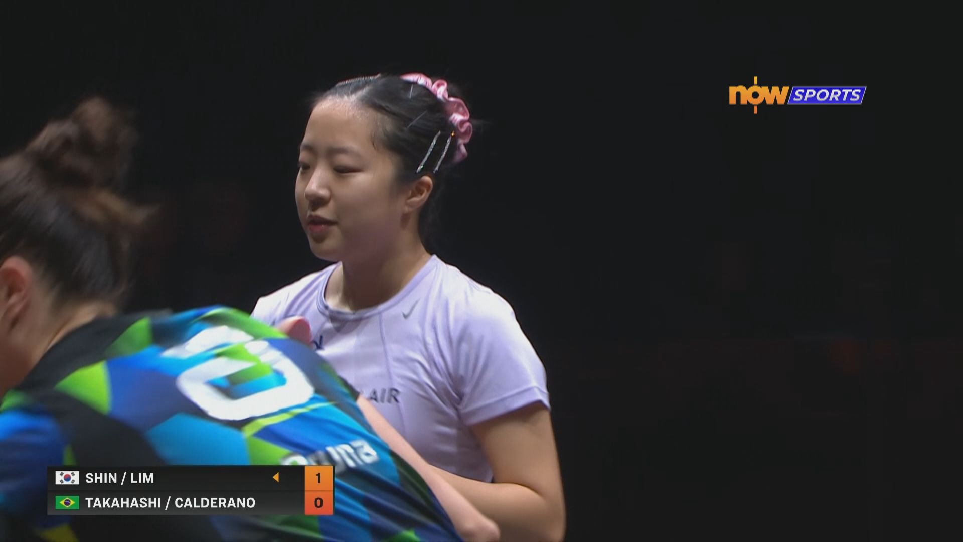 世界乒乓球香港總決賽　林鍾勳和申裕斌混雙首場贏出