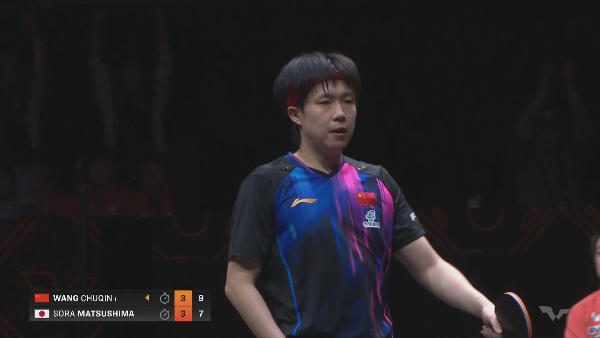 WTT香港總決賽　王楚欽挫松島輝空晉八強