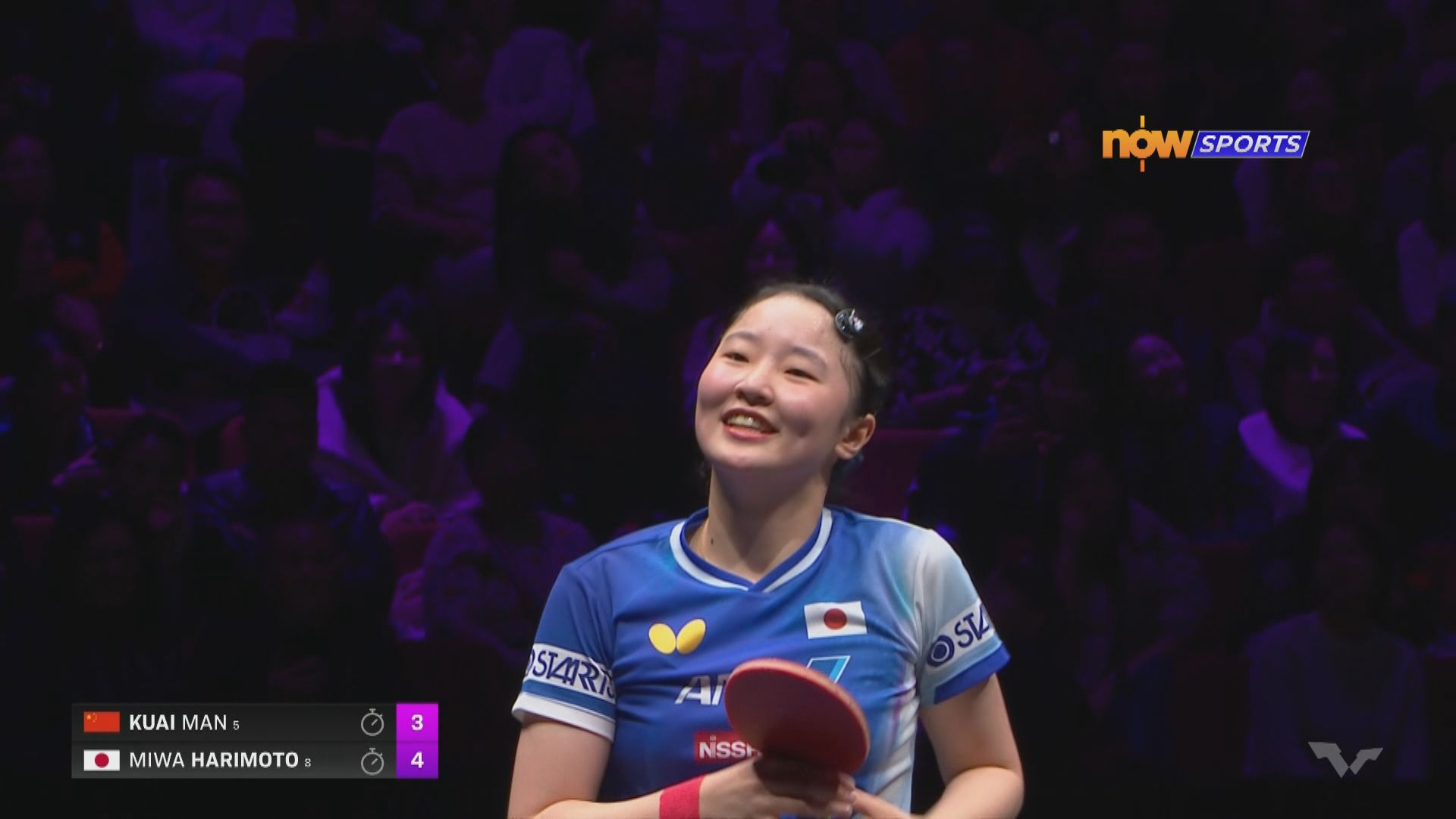 世界乒乓球冠軍賽重慶站　張本美和挫蒯曼封后