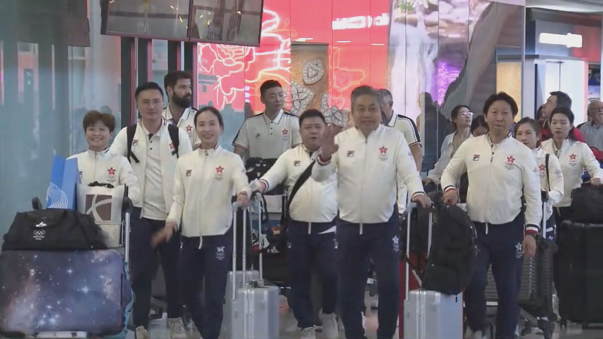 香港武術隊在杭州亞運摘兩銀一銅後凱旋