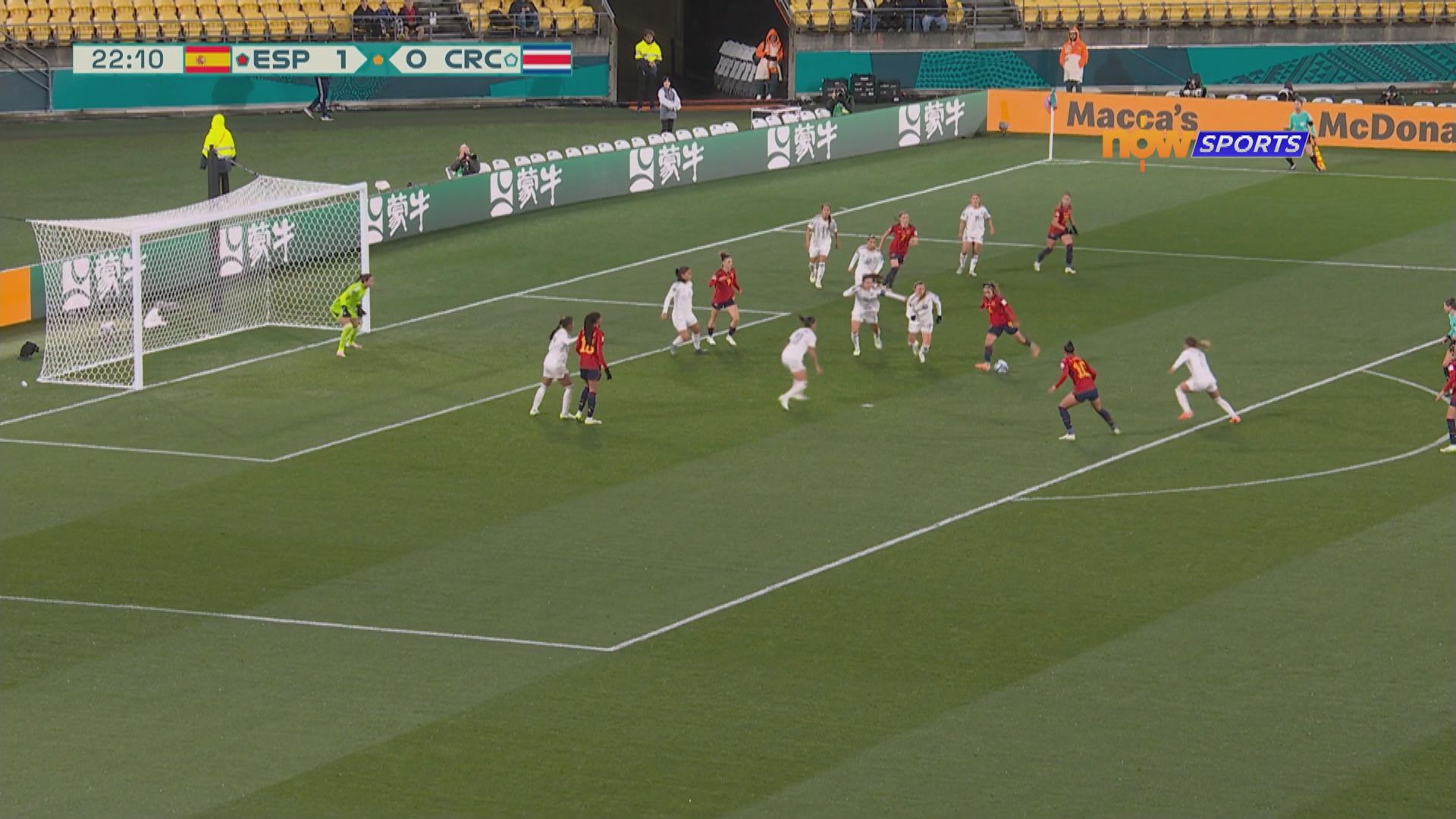 女足世界盃 西班牙3:0哥斯達黎加