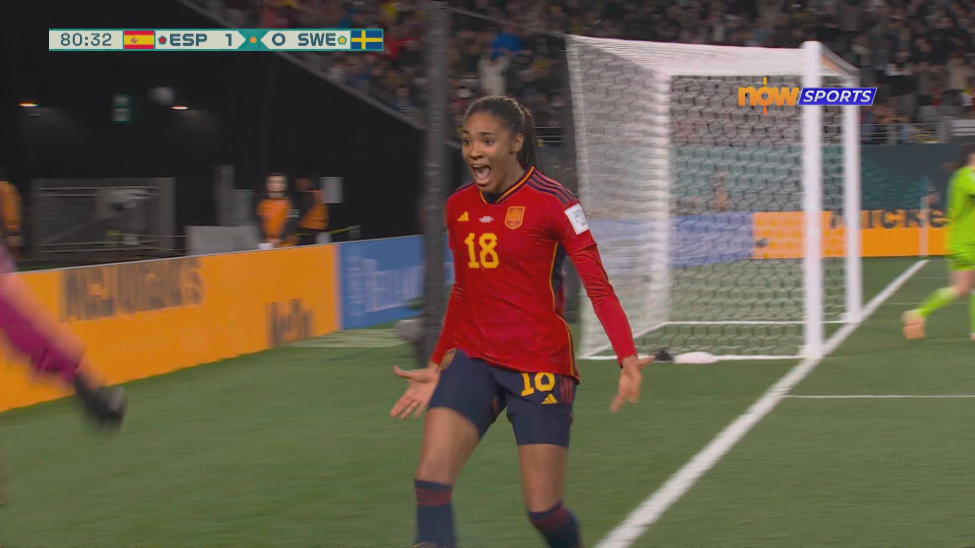 女足世界盃四強 西班牙 2:1 瑞典