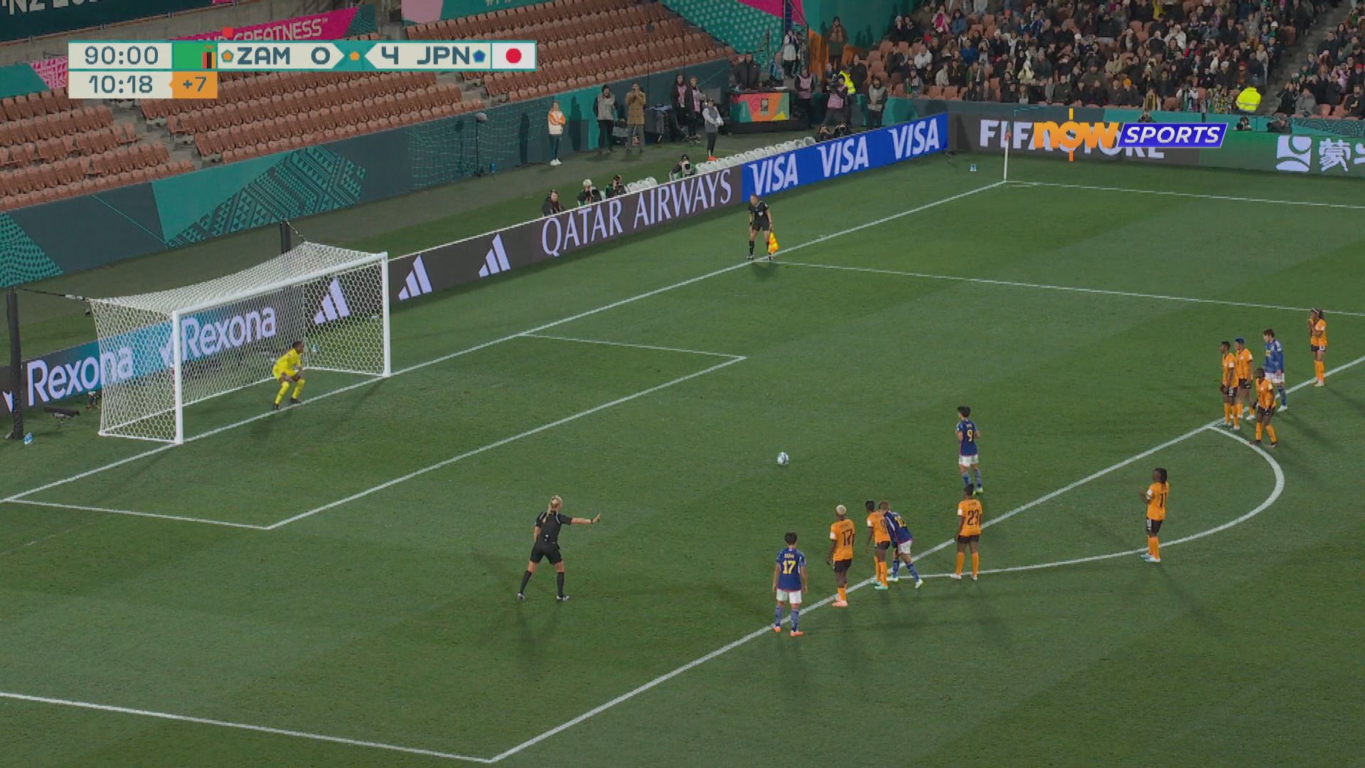 女足世界盃 贊比亞 0:5 日本