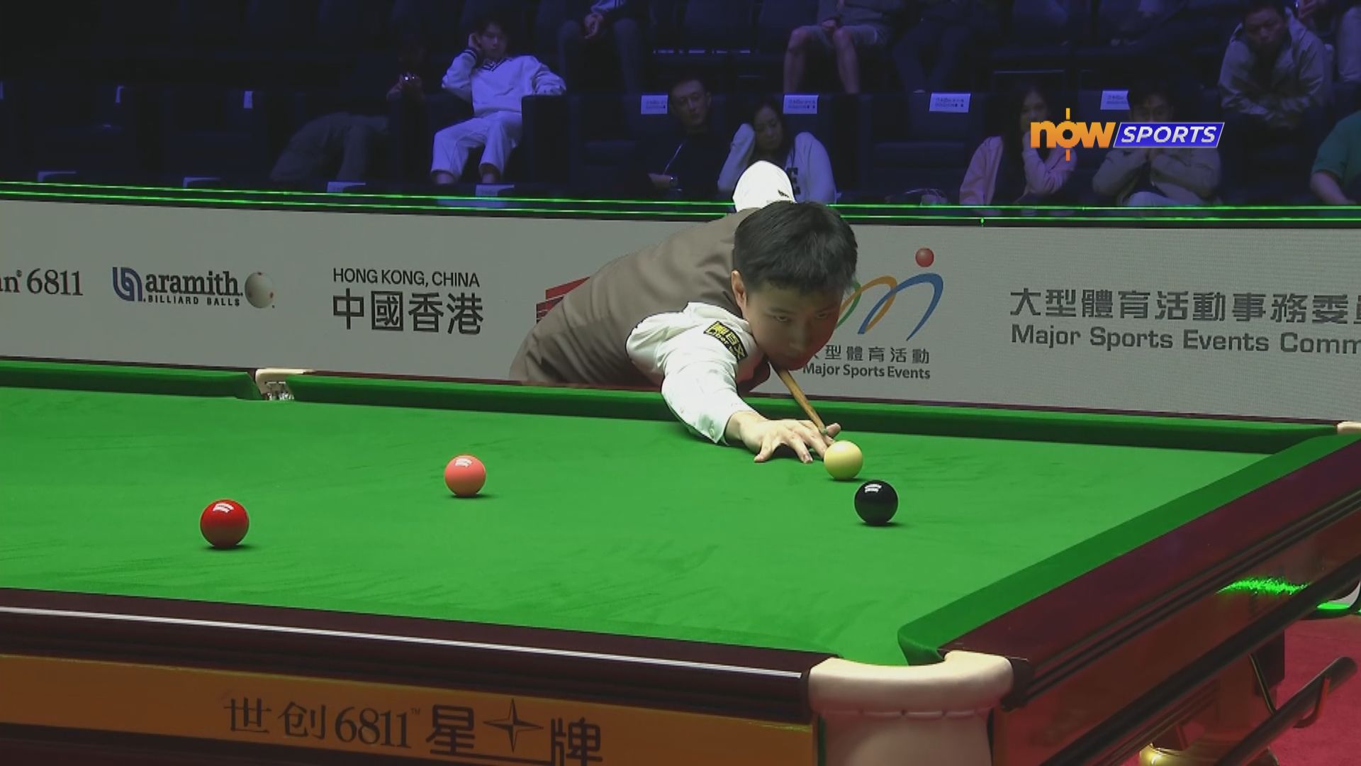 世界桌球大獎賽　趙心童落後局數1比4下反勝沙比闖八強