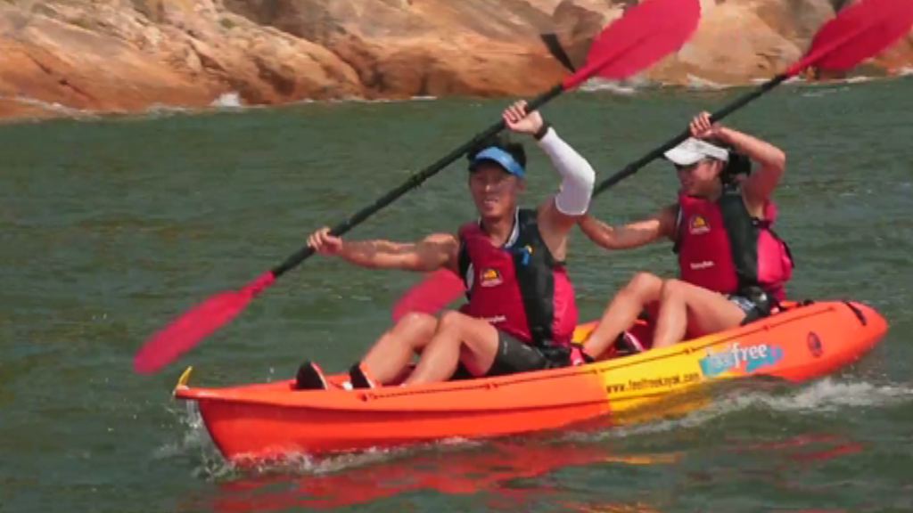 獨木舟越野跑　港將分別亞軍季軍