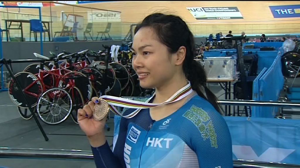 李慧詩世錦賽奪爭先賽銅牌