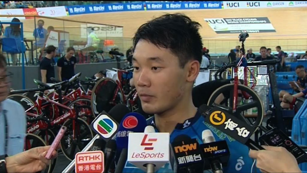 張敬樂男子記分賽第22位完成