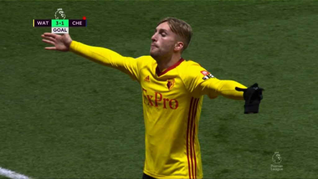 英超　屈福特4：1車路士