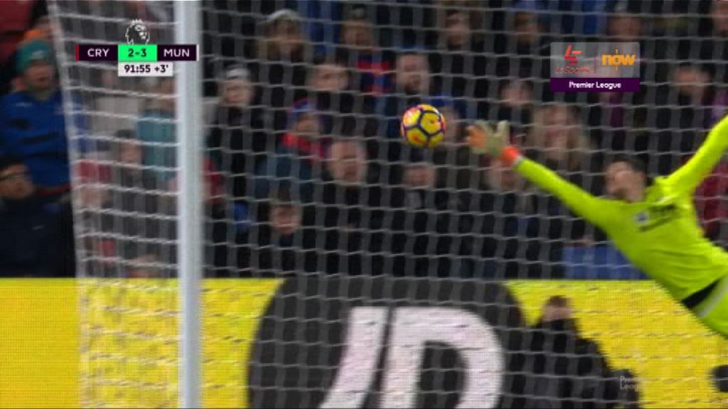 英超　水晶宮2：3曼聯