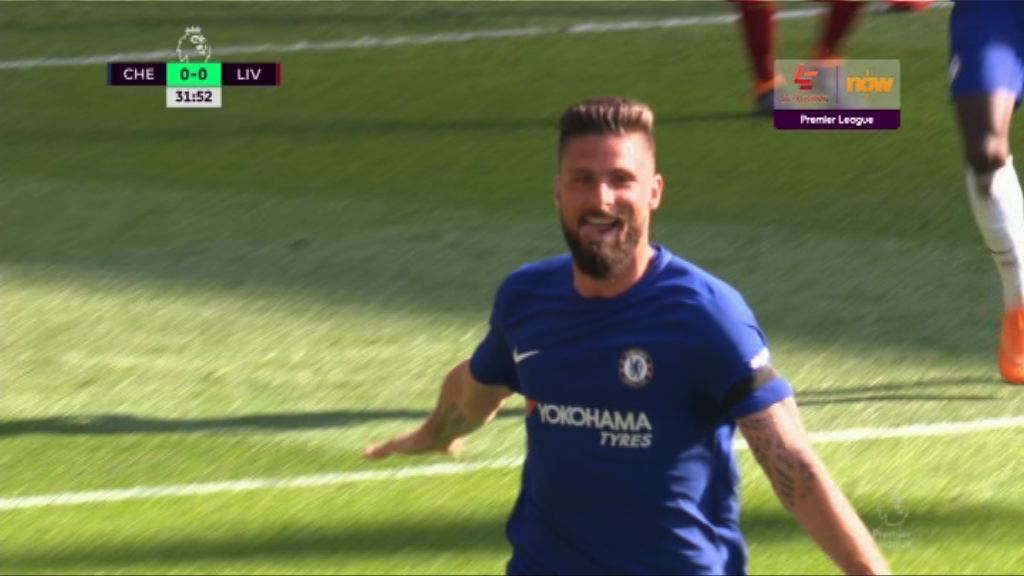 英超　車路士1:0利物浦