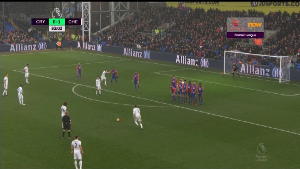 英超　水晶宮0:1車路士