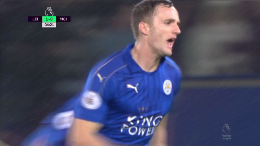 英超　李斯特城4:2曼城