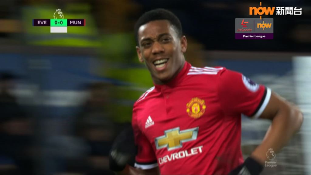 英超　愛華頓 0:2 曼聯