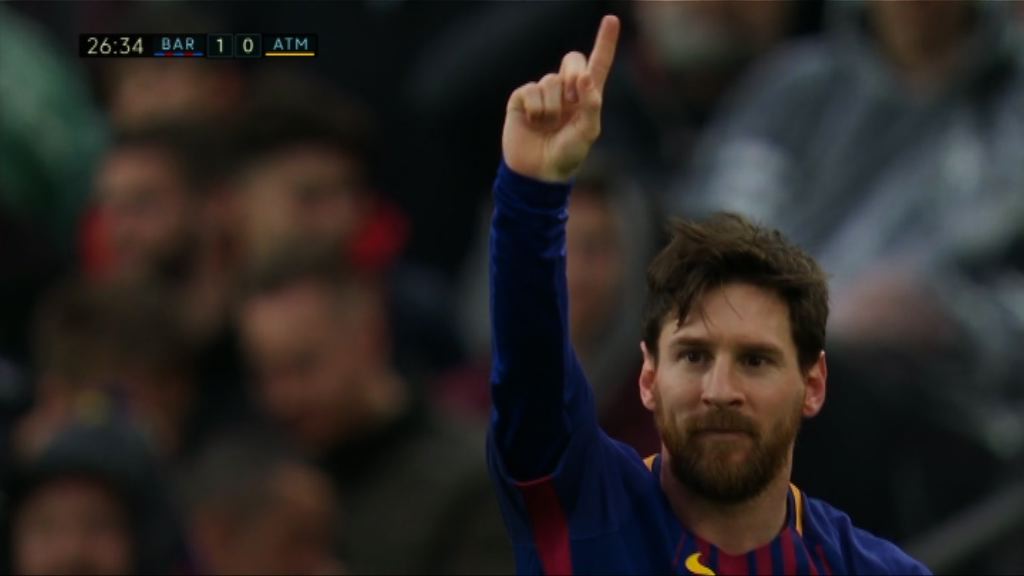 西甲　巴塞 1:0 馬體會