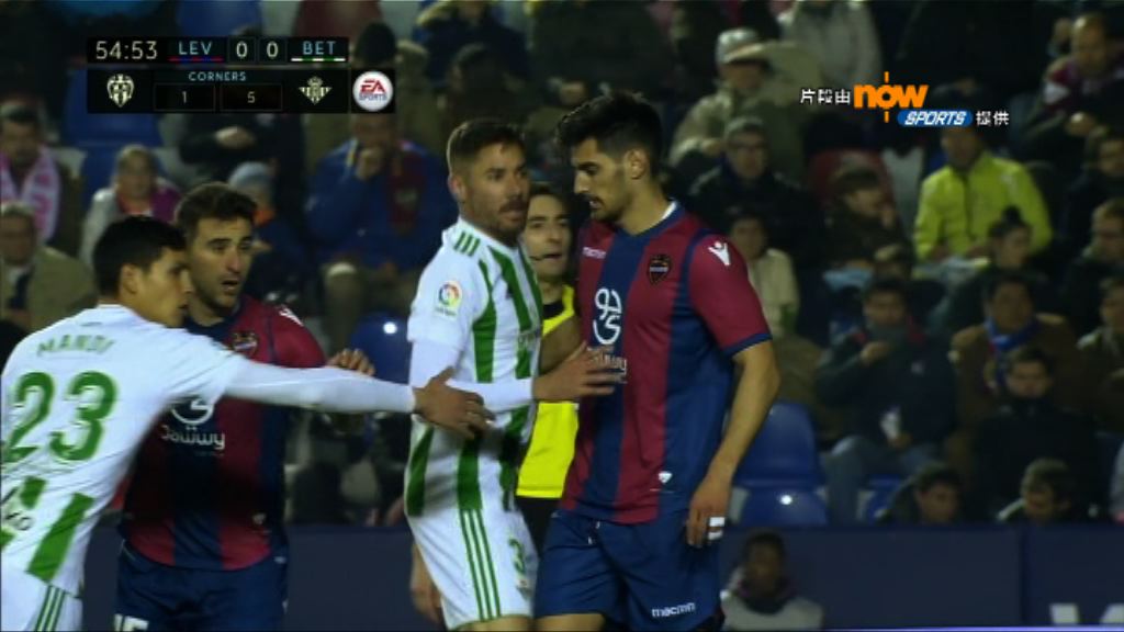 西甲　利雲特 0:2 貝迪斯