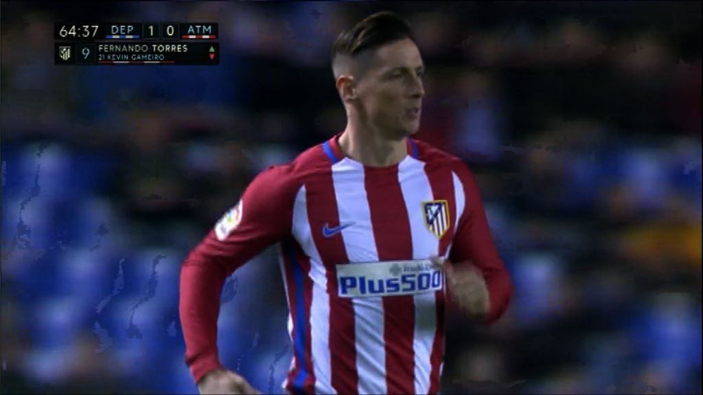 西甲　拉科魯尼亞1:1馬德里體育會