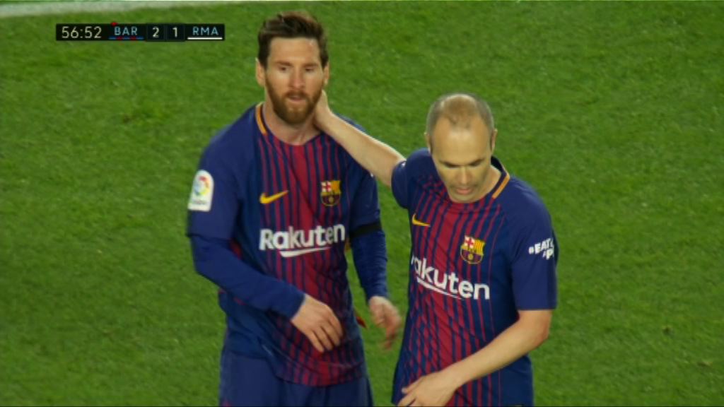 西甲 巴塞羅那2:2皇家馬德里